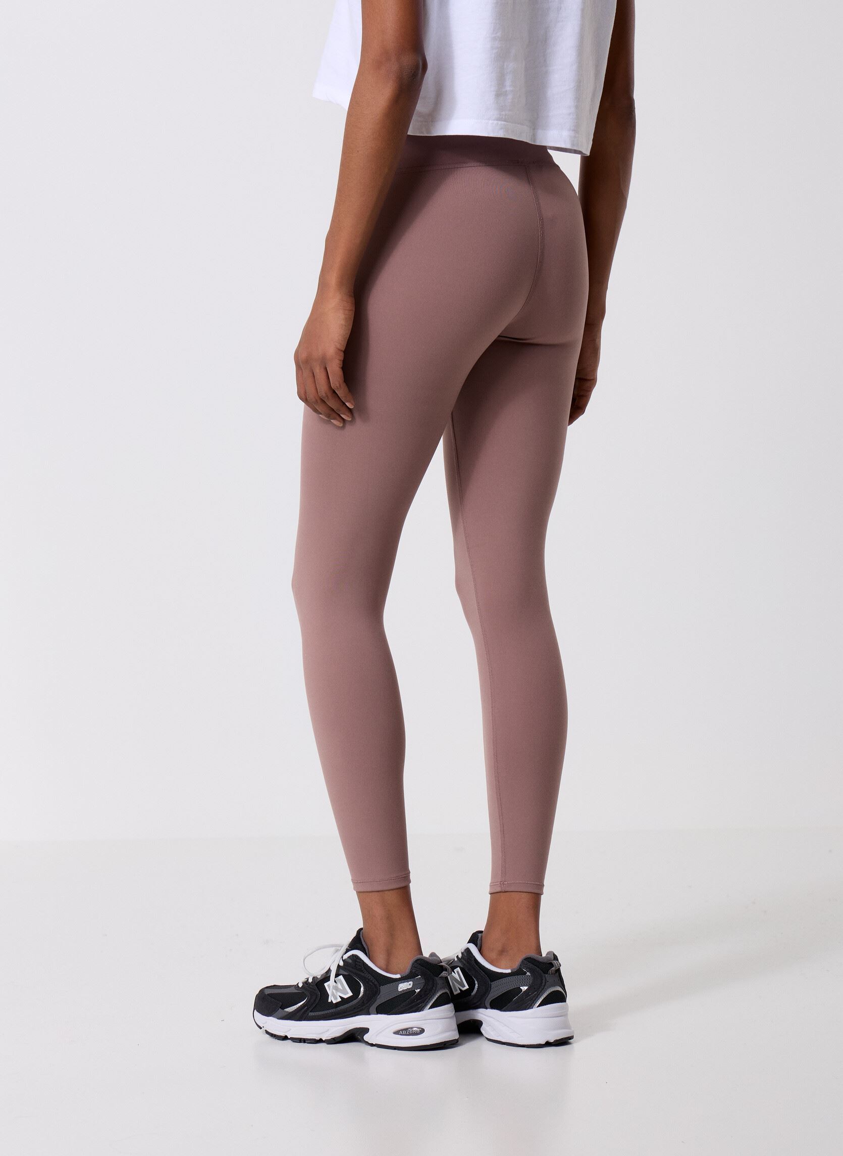 Leggings NB Harmony High Rise Legging 25 femme marron New Balance Leggings NB Harmony High Rise Legging 25 femme marron Earth Shadow