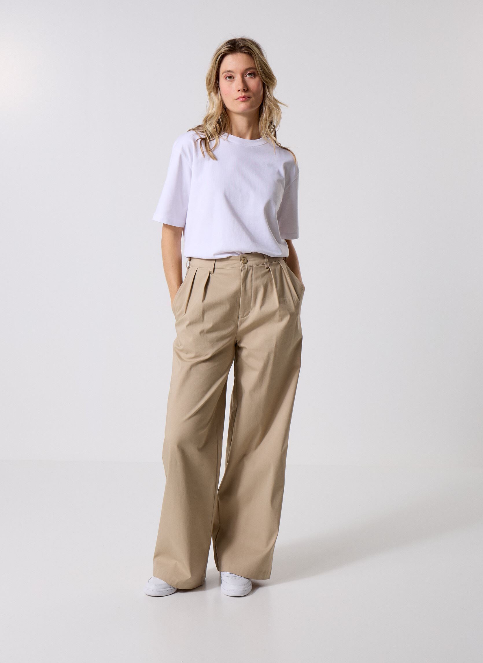 Bas de jogging Boylston Twill Trouser femme beige New Balance Bas de jogging Boylston Twill Trouser femme beige STONEWARE