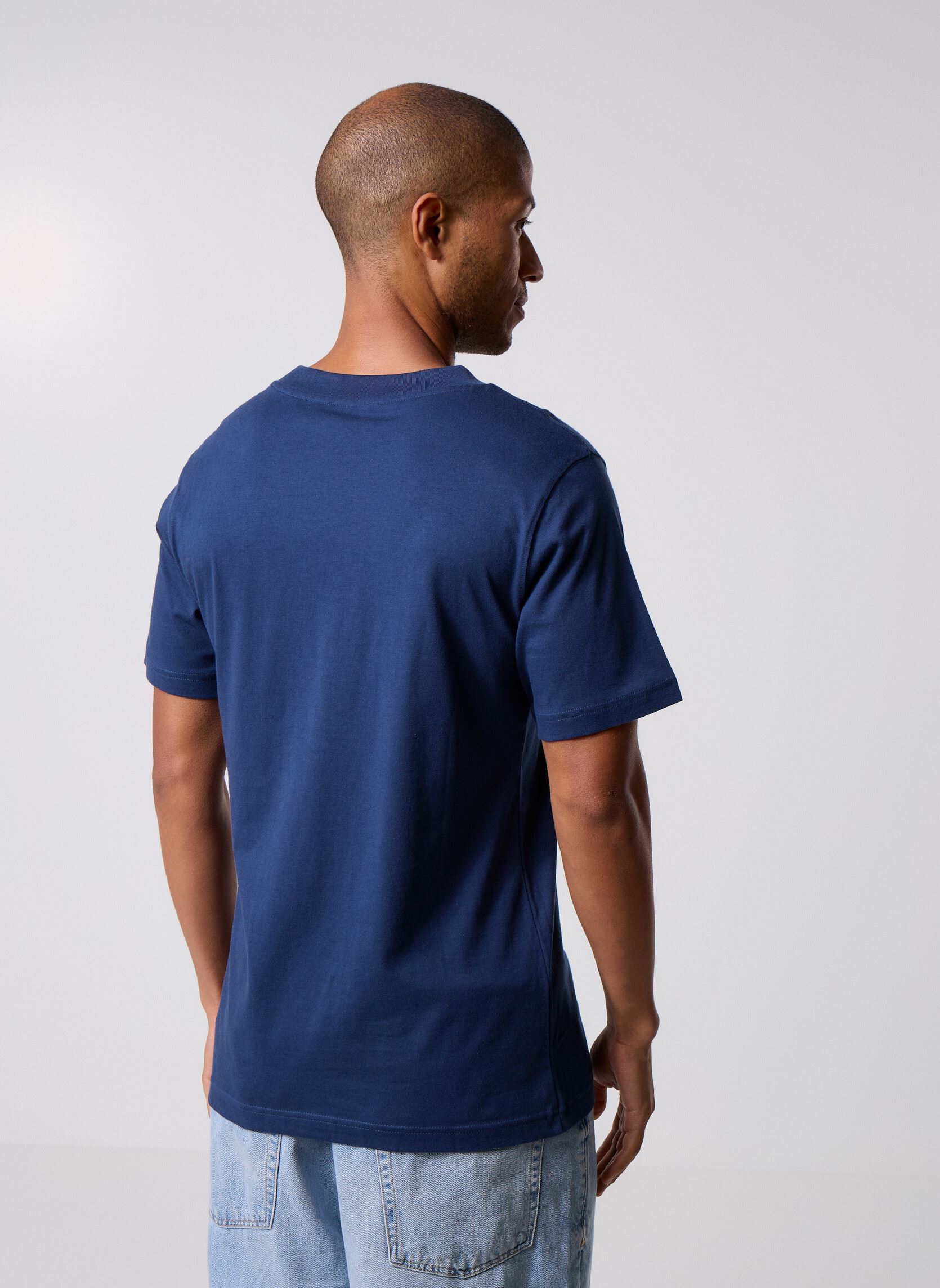 T-shirt paia poche bleu turquoise homme - Le Temps Des Cerises