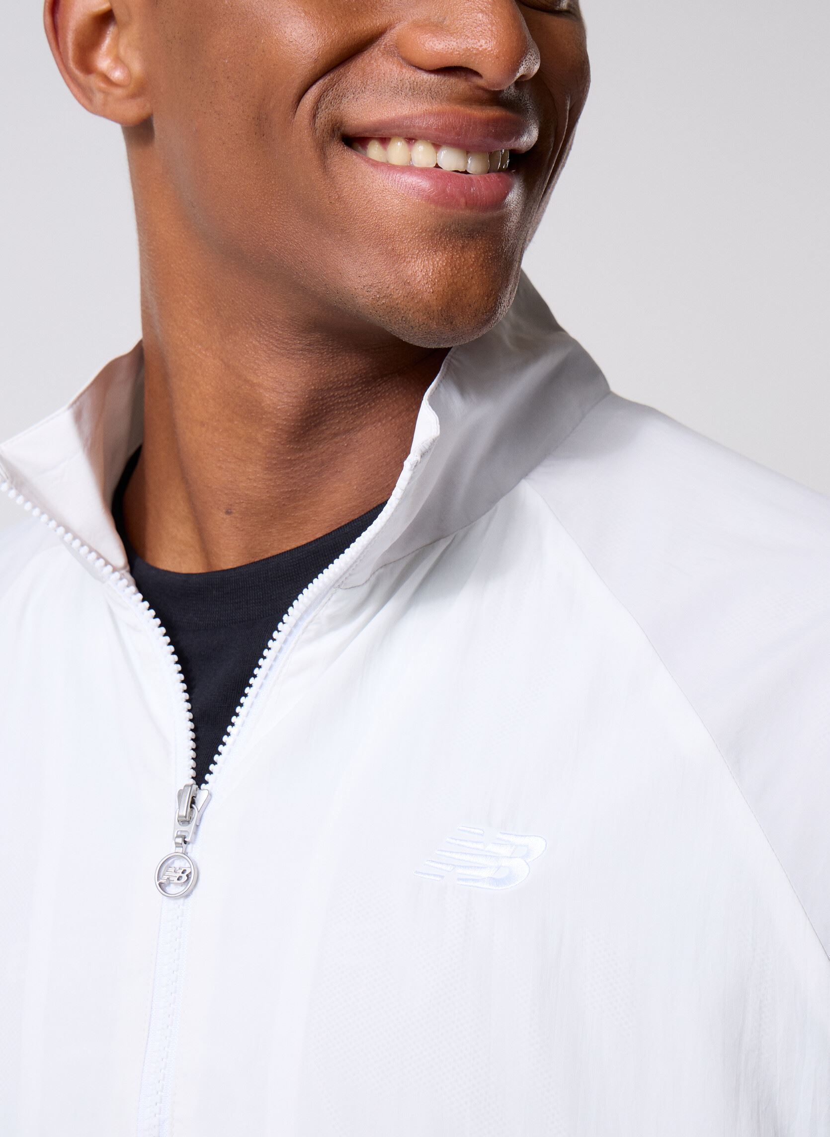 Vestes coupe-vents Achieve Jacket homme gris New Balance Vestes coupe-vents Achieve Jacket homme gris Reflection