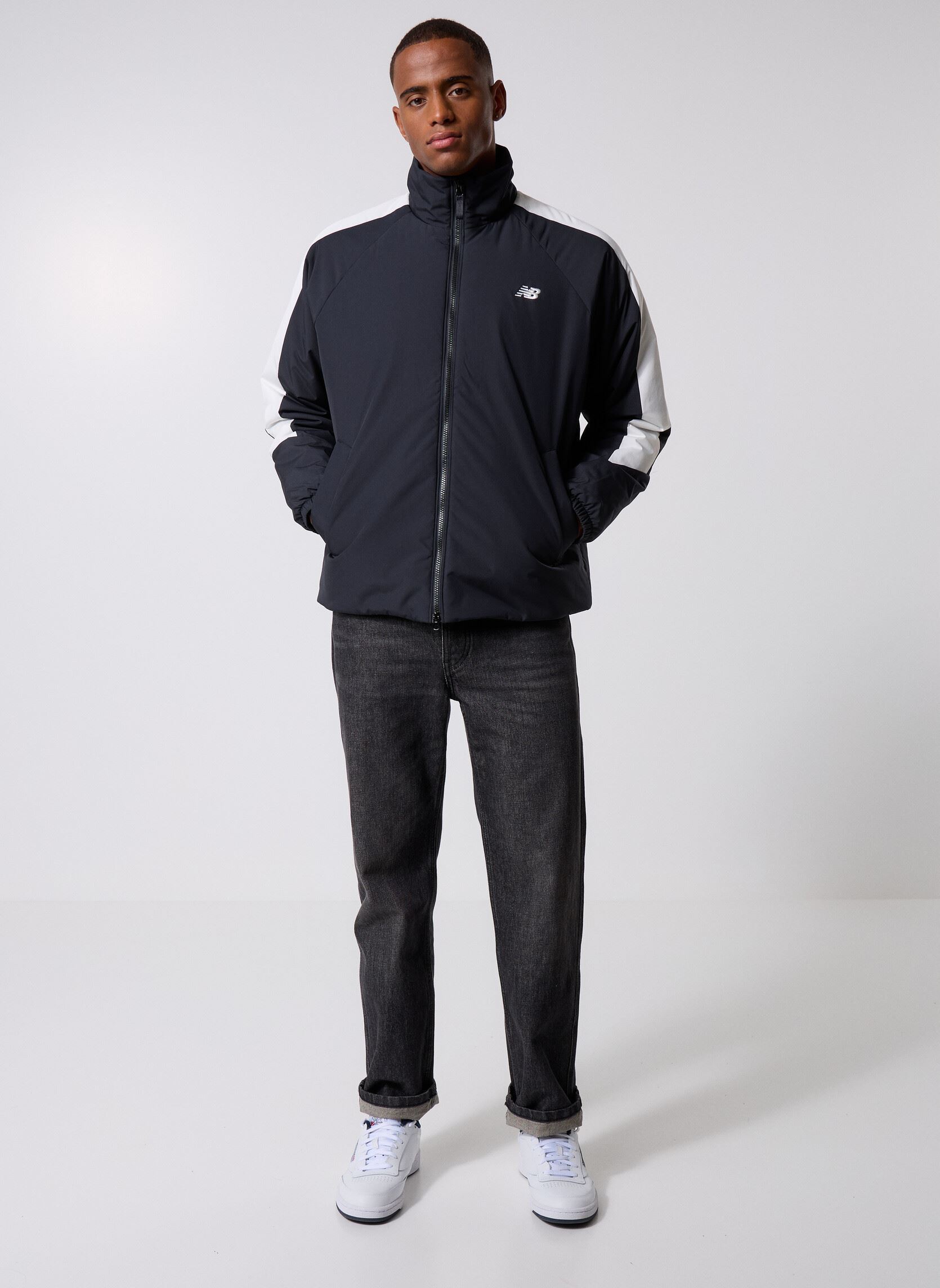 Windbreaker / Windjacken Winterized Windbreaker Jacket herren schwarz New Balance Windbreaker / Windjacken Winterized Windbreaker Jacket herren schwarz Black