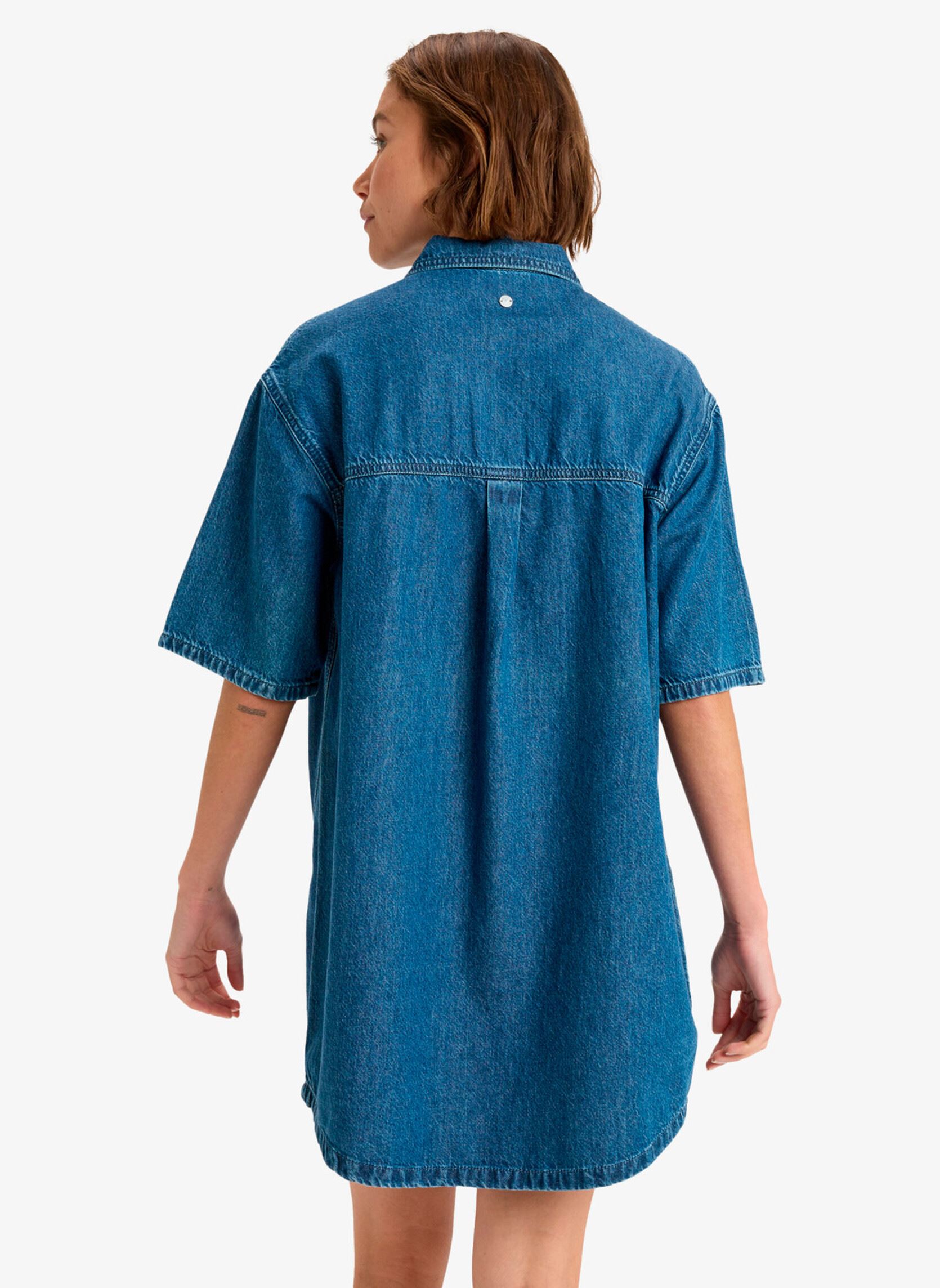 Hemdkleider Afternoon Skies damen blau Roxy Hemdkleider Afternoon Skies damen blau MEDIUM BLUE