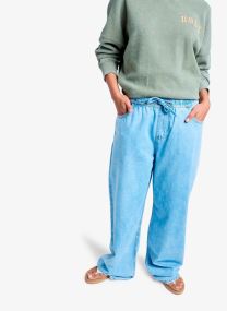 Wijde jeans / Flared Jeans Stunning View Mid Beau Blue dames blauw