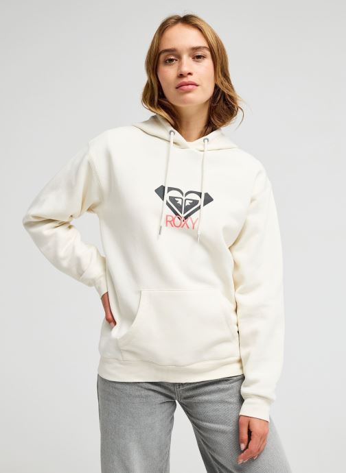 Roxy Hoodies Surf Stoked Hoodie Brushed Art dames wit