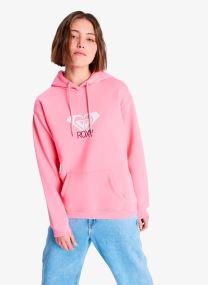 Sweats à capuche Surf Stoked Hoodie Brushed Art femme rose Roxy Sweats à capuche Surf Stoked Hoodie Brushed Art femme rose PLUMERIA