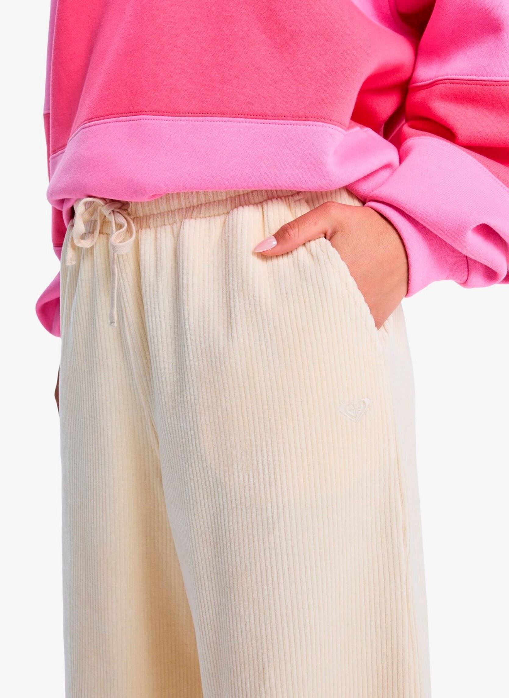 Pantalons larges Lekeitio Pant Knit femme blanc Roxy Pantalons larges Lekeitio Pant Knit femme blanc PARCHMENT