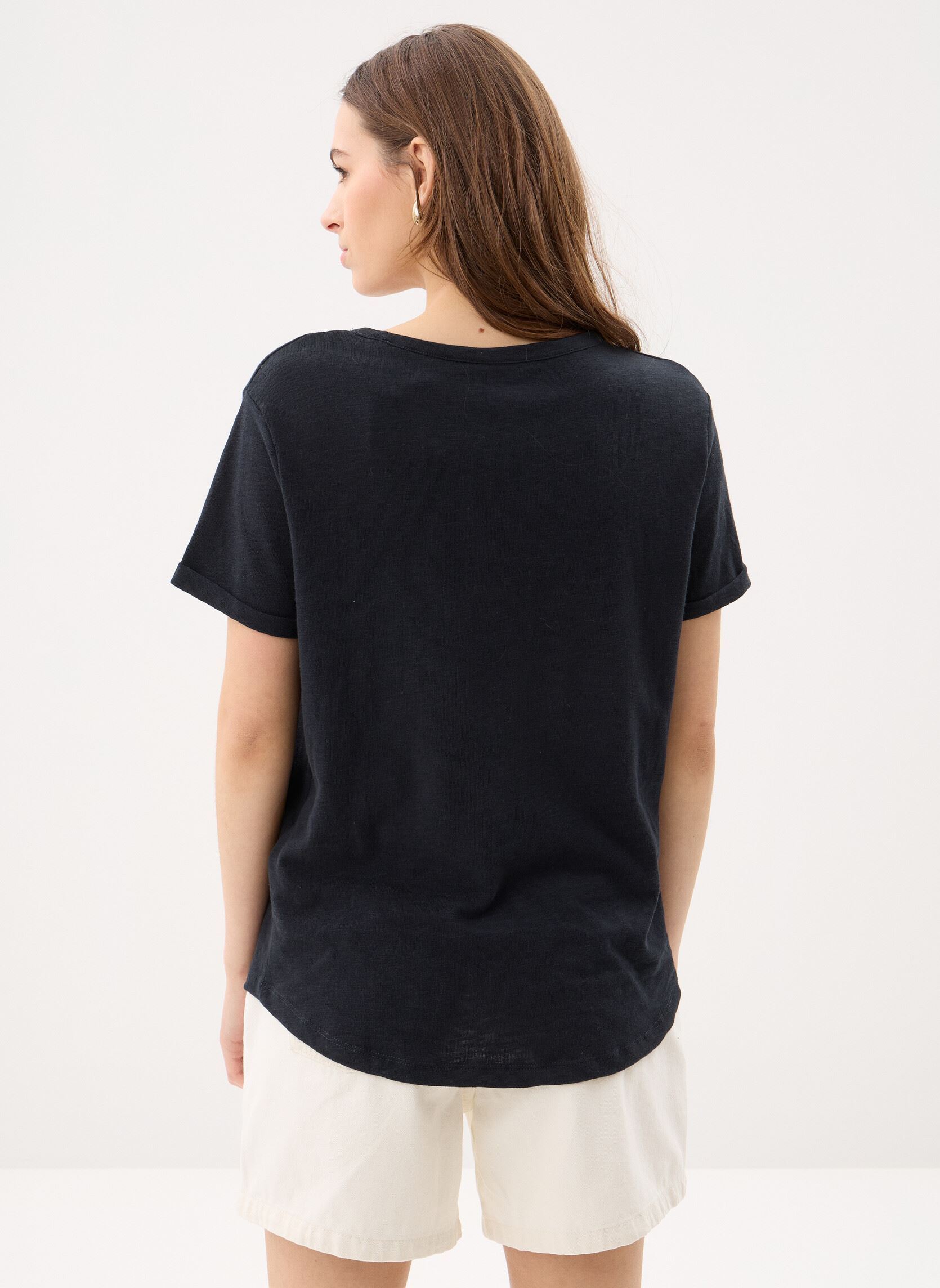 Kurzarm-T-Shirts Oceanwave Regular Emby damen schwarz Roxy Kurzarm-T-Shirts Oceanwave Regular Emby damen schwarz ANTHRACITE