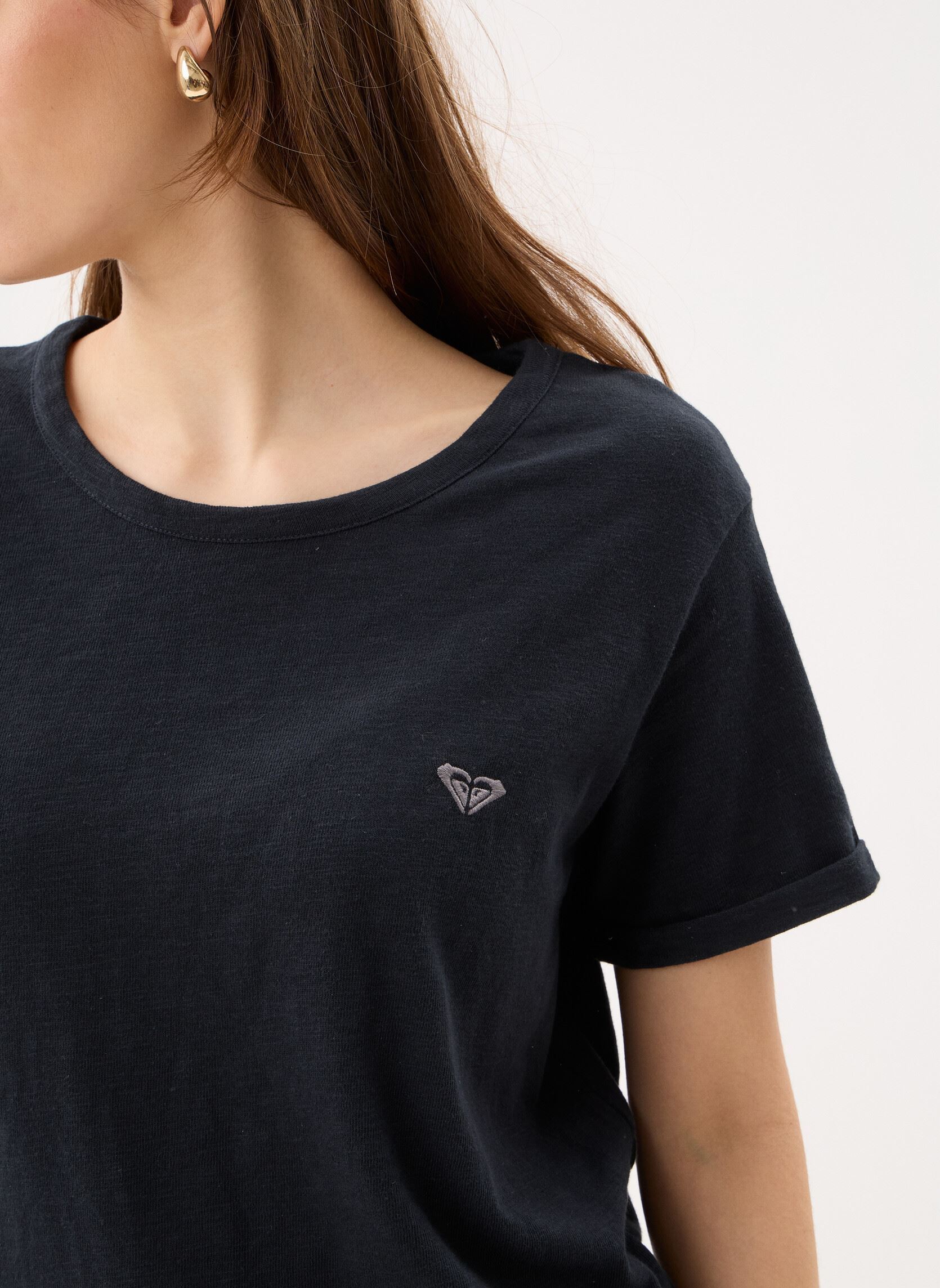 Kurzarm-T-Shirts Oceanwave Regular Emby damen schwarz Roxy Kurzarm-T-Shirts Oceanwave Regular Emby damen schwarz ANTHRACITE