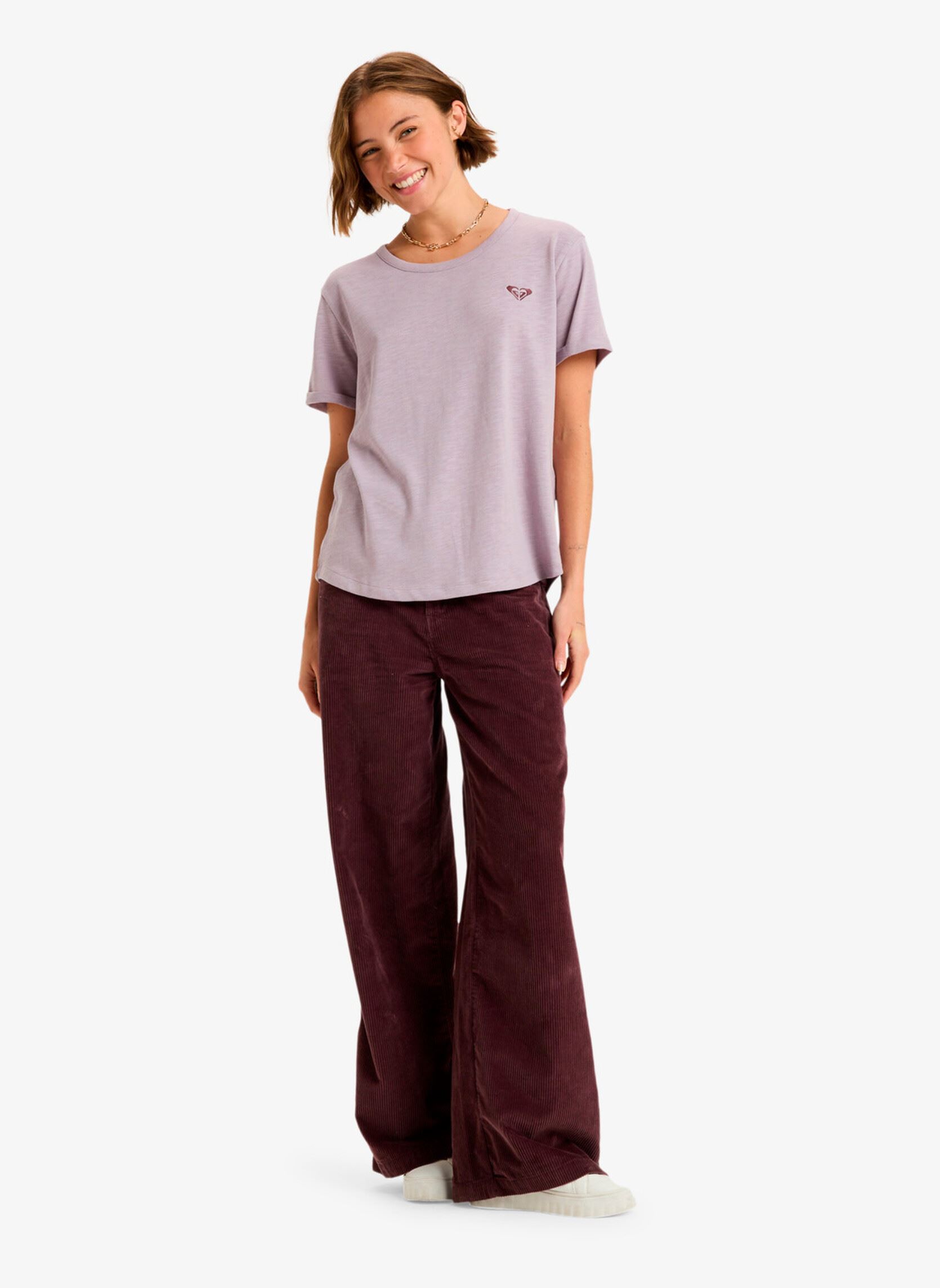 Tee-shirts manches courtes Oceanwave Regular Emby femme violet Roxy Tee-shirts manches courtes Oceanwave Regular Emby femme violet NIRVANA
