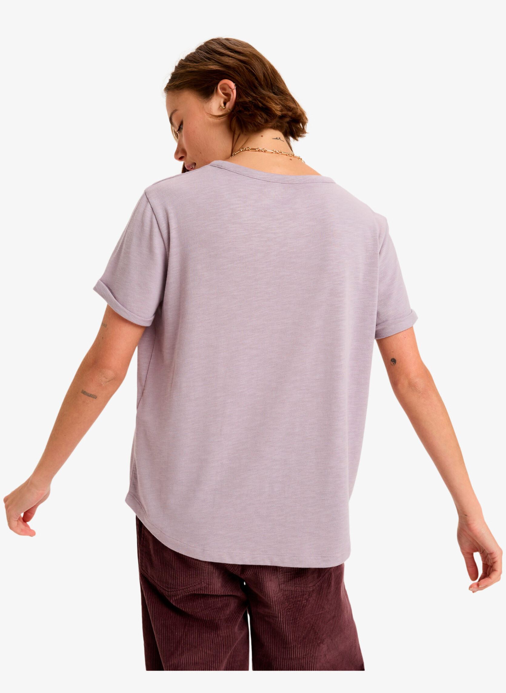 Tee-shirts manches courtes Oceanwave Regular Emby femme violet Roxy Tee-shirts manches courtes Oceanwave Regular Emby femme violet NIRVANA