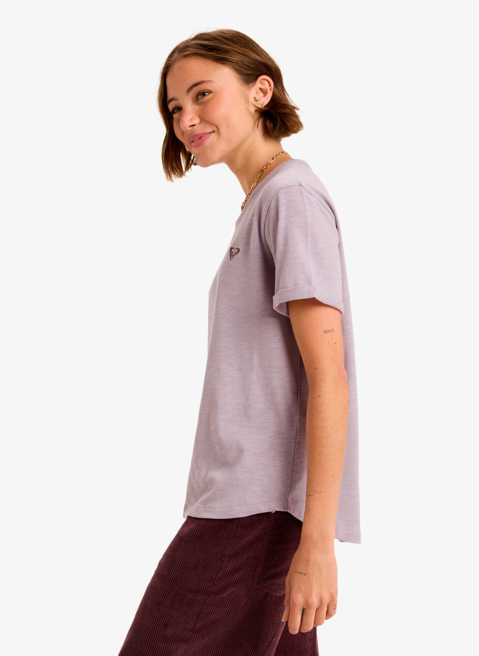 Tee-shirts manches courtes Oceanwave Regular Emby femme violet Roxy Tee-shirts manches courtes Oceanwave Regular Emby femme violet NIRVANA