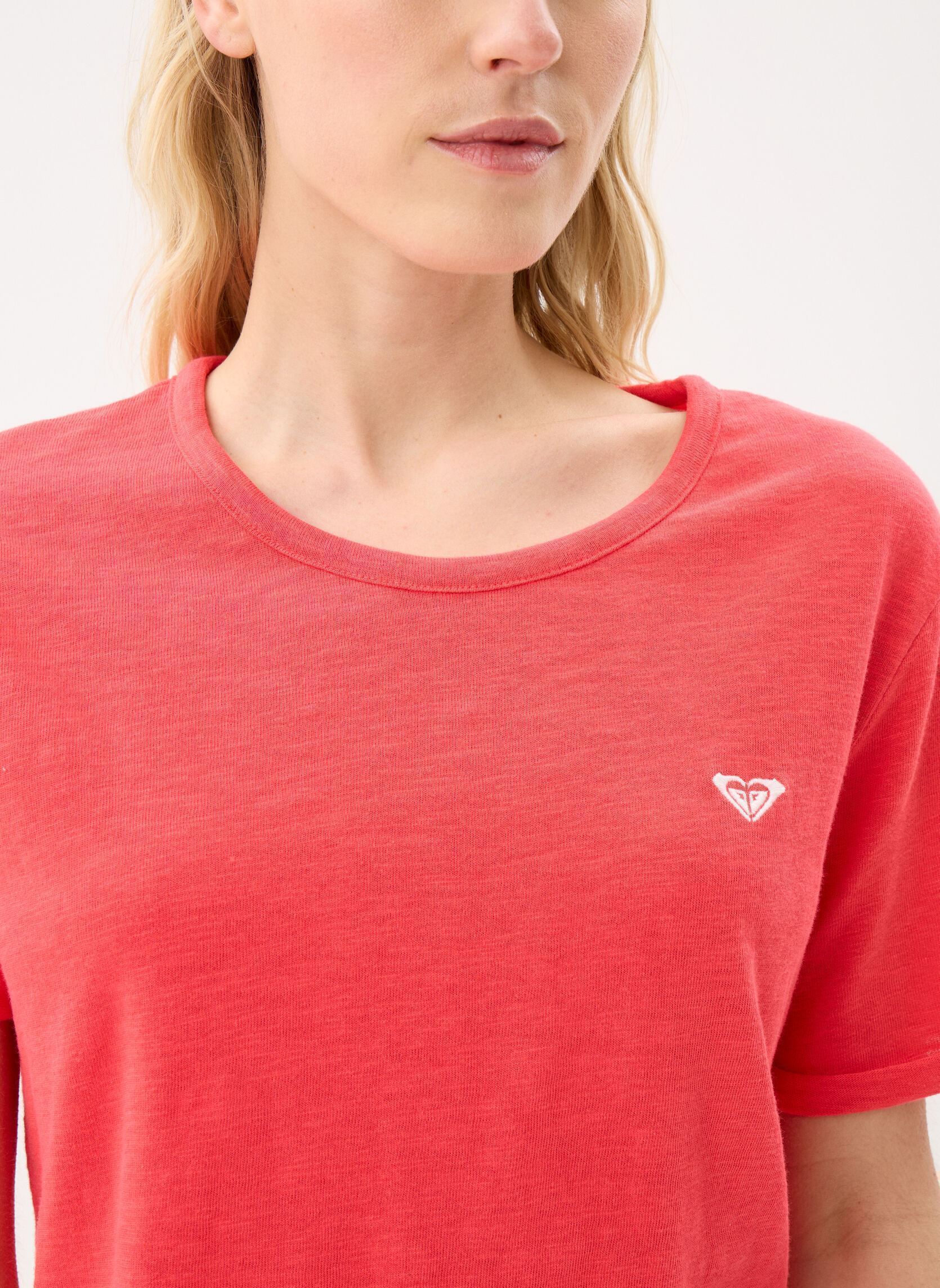 Tee-shirts manches courtes Oceanwave Regular Emby femme rouge Roxy Tee-shirts manches courtes Oceanwave Regular Emby femme rouge HIBISCUS