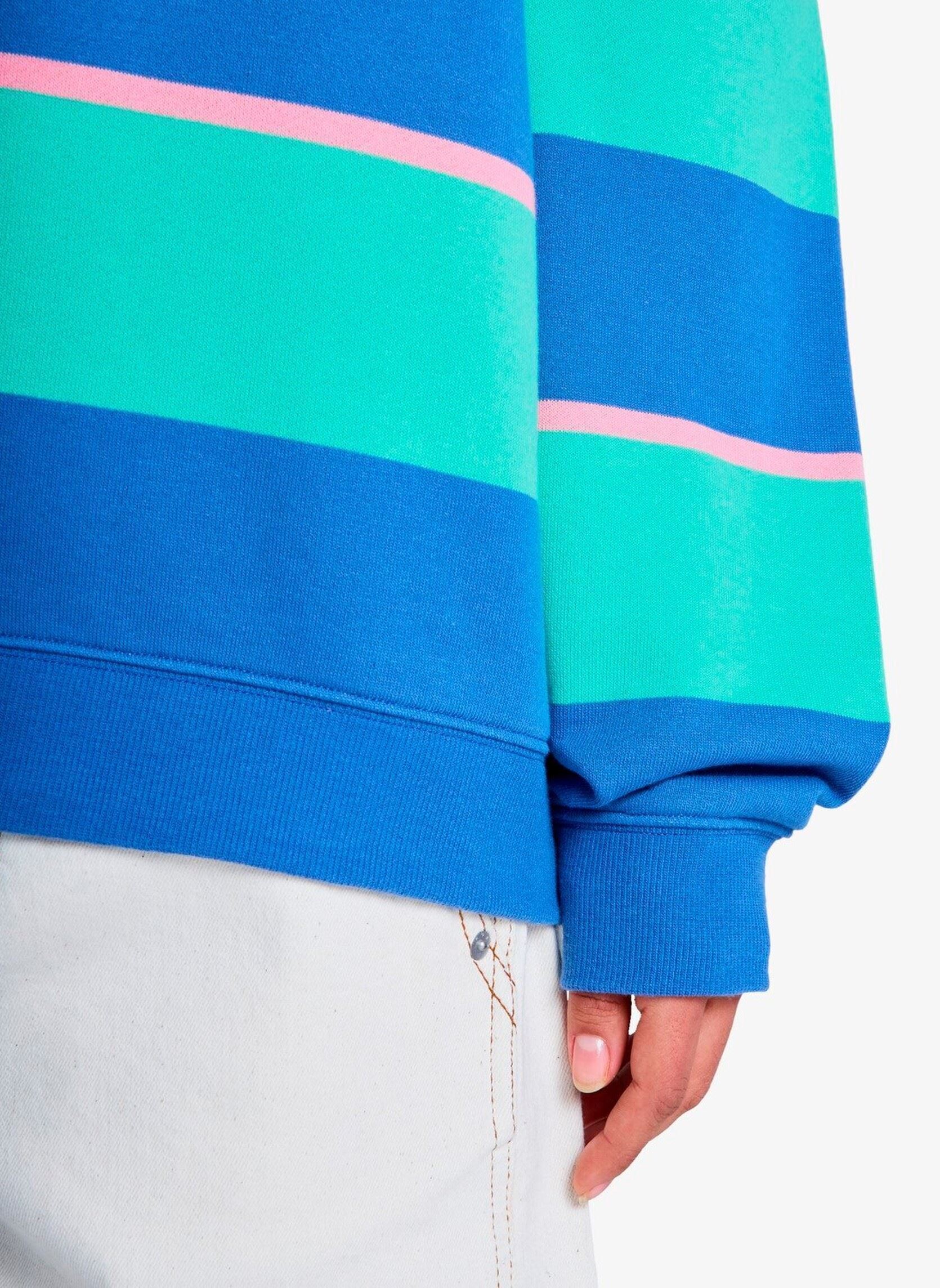 Sweater Strictly Stripes Oversized dames blauw Roxy Sweater Strictly Stripes Oversized dames blauw KATYDID STRIPY SOUL
