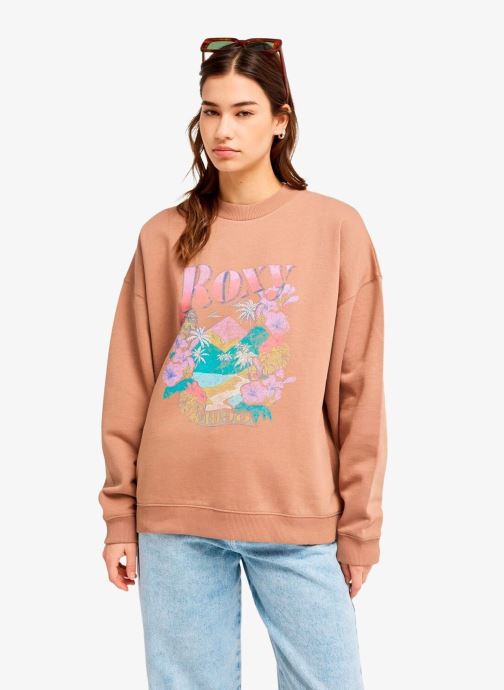 Roxy Sweater Lineup Oversized Crew dames bruin