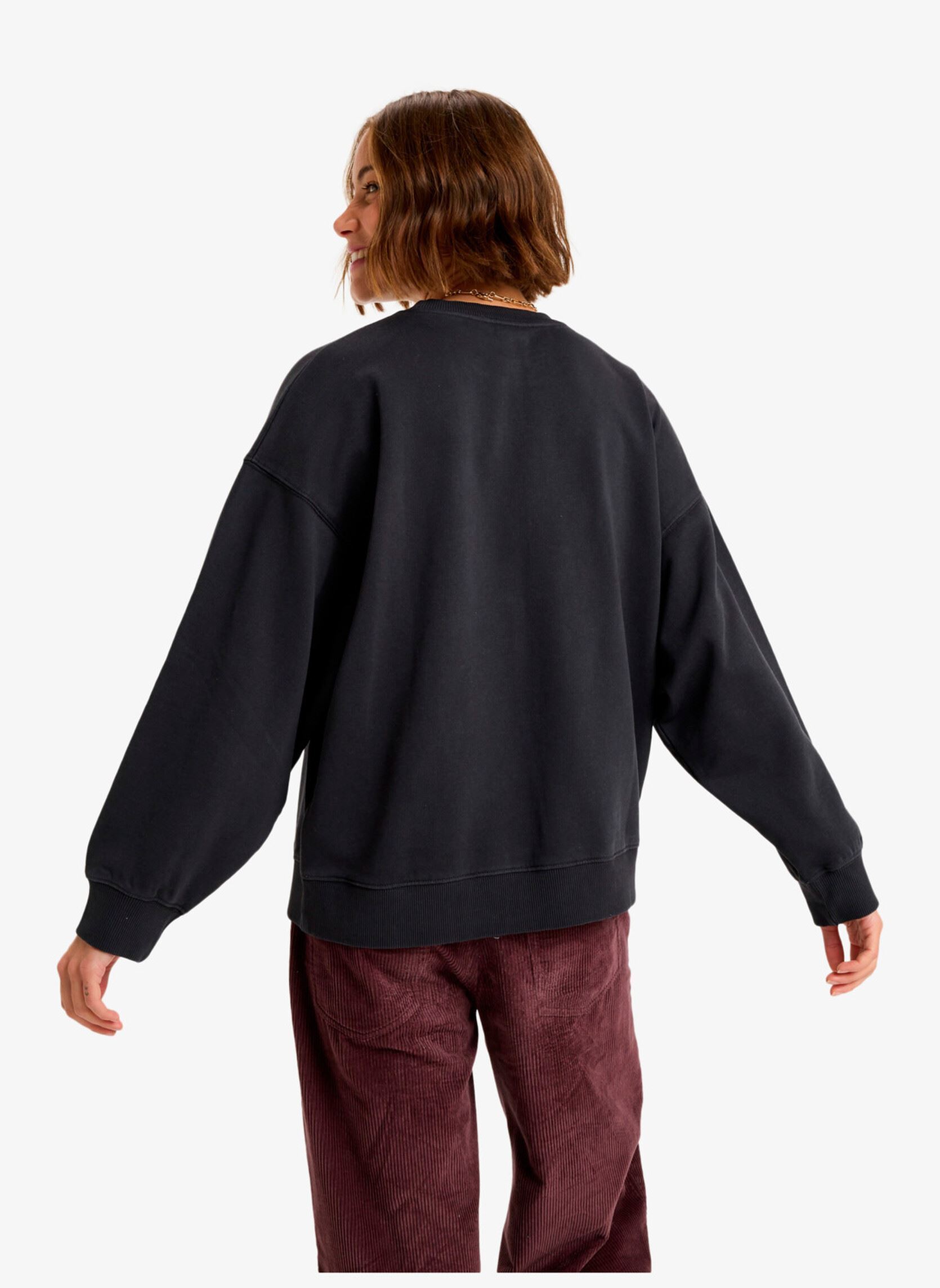 Sweater Lineup dames zwart Roxy Sweater Lineup dames zwart ANTHRACITE
