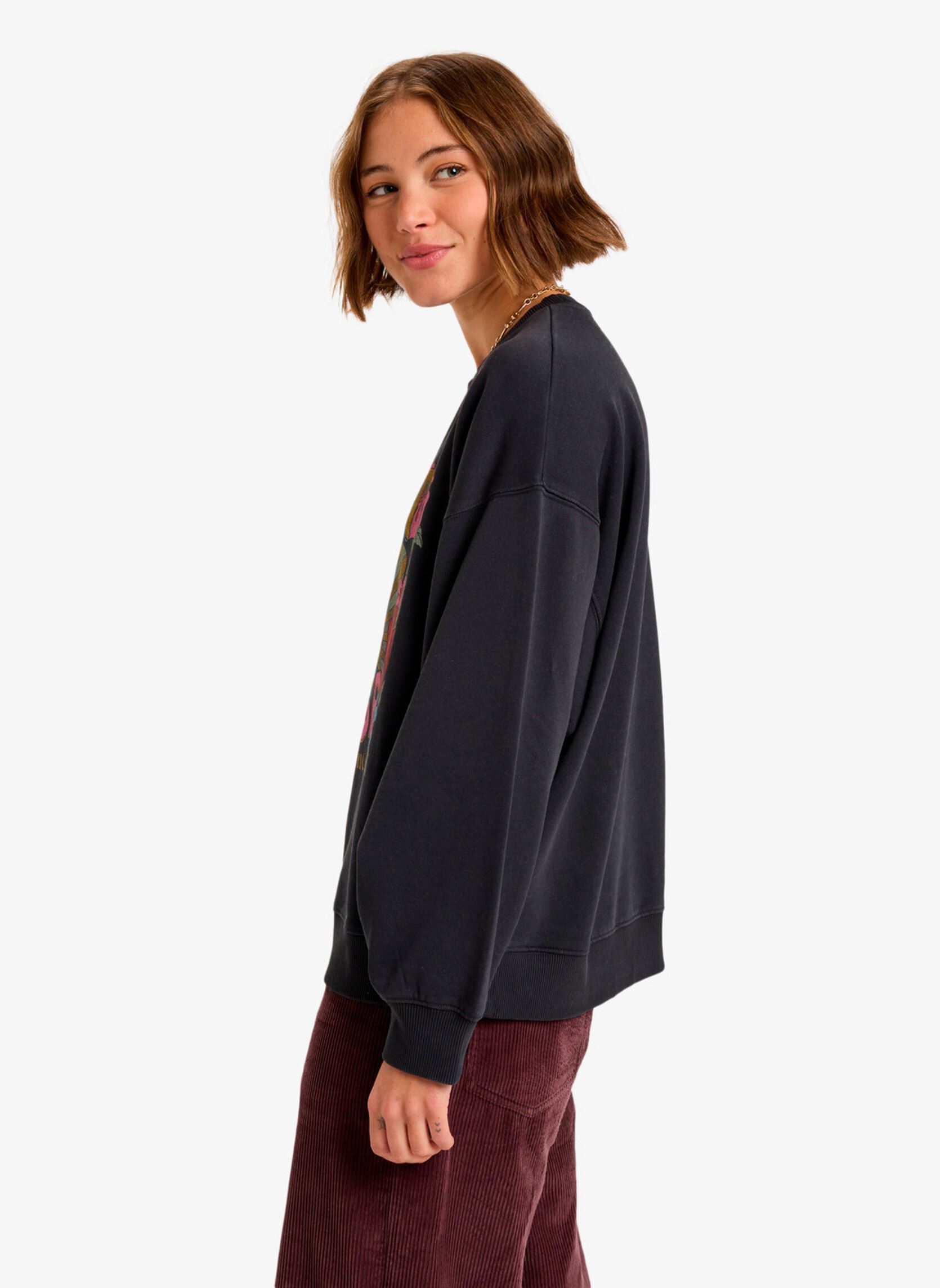 Sweater Lineup dames zwart Roxy Sweater Lineup dames zwart ANTHRACITE