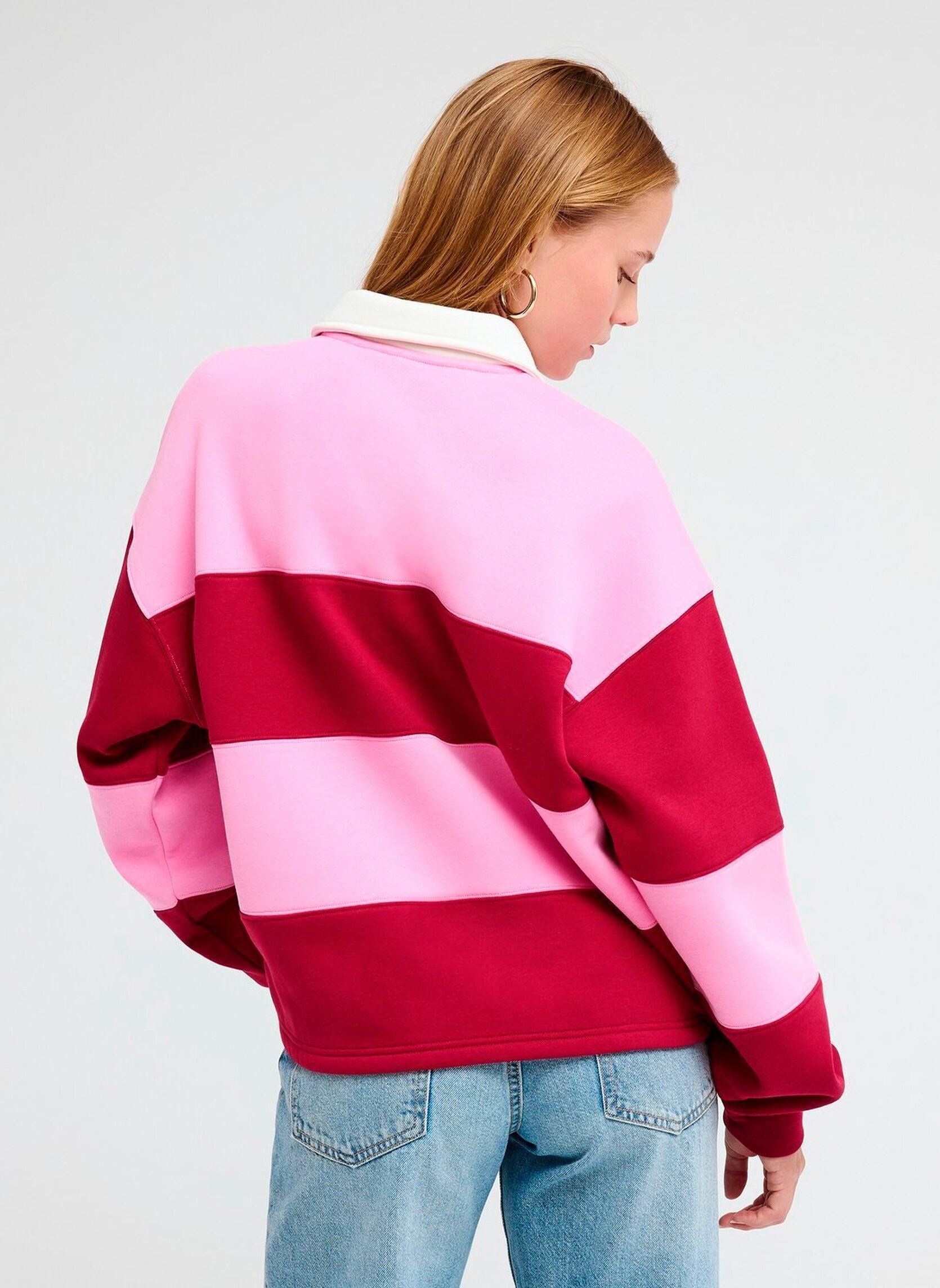 Sweater Cross Your Mind dames roze Roxy Sweater Cross Your Mind dames roze FUCHSIA PINK