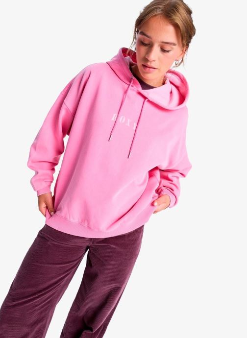 Roxy Sweats à capuche Lineup Oversized Hoodie femme rose