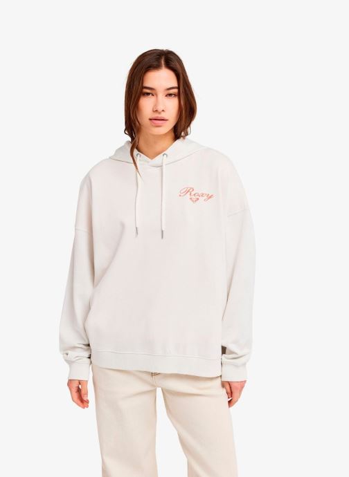Roxy Sweats à capuche Lineup Oversized Hoodie femme blanc
