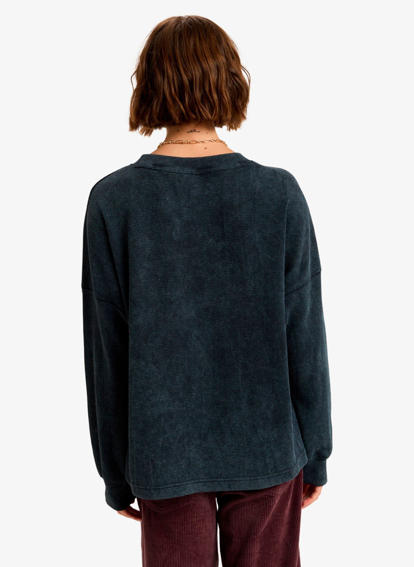 Sweatshirts Eastside Midweight femme noir Roxy Sweatshirts Eastside Midweight femme noir ANTHRACITE