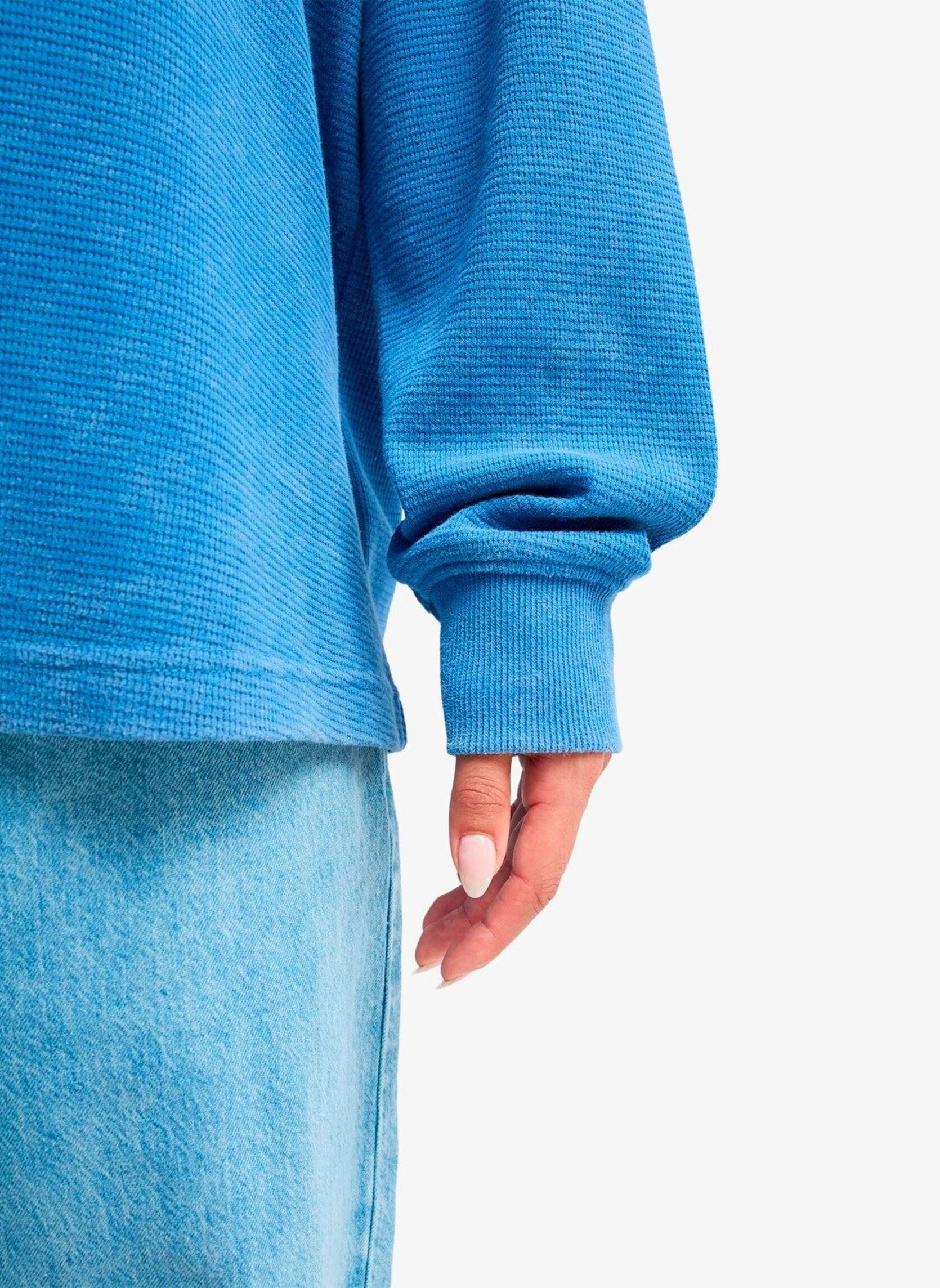 Sweater Eastside Midweight dames blauw Roxy Sweater Eastside Midweight dames blauw DUTCH BLUE