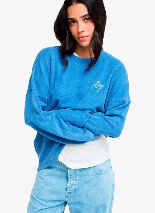 Roxy Sweater Eastside Midweight dames blauw