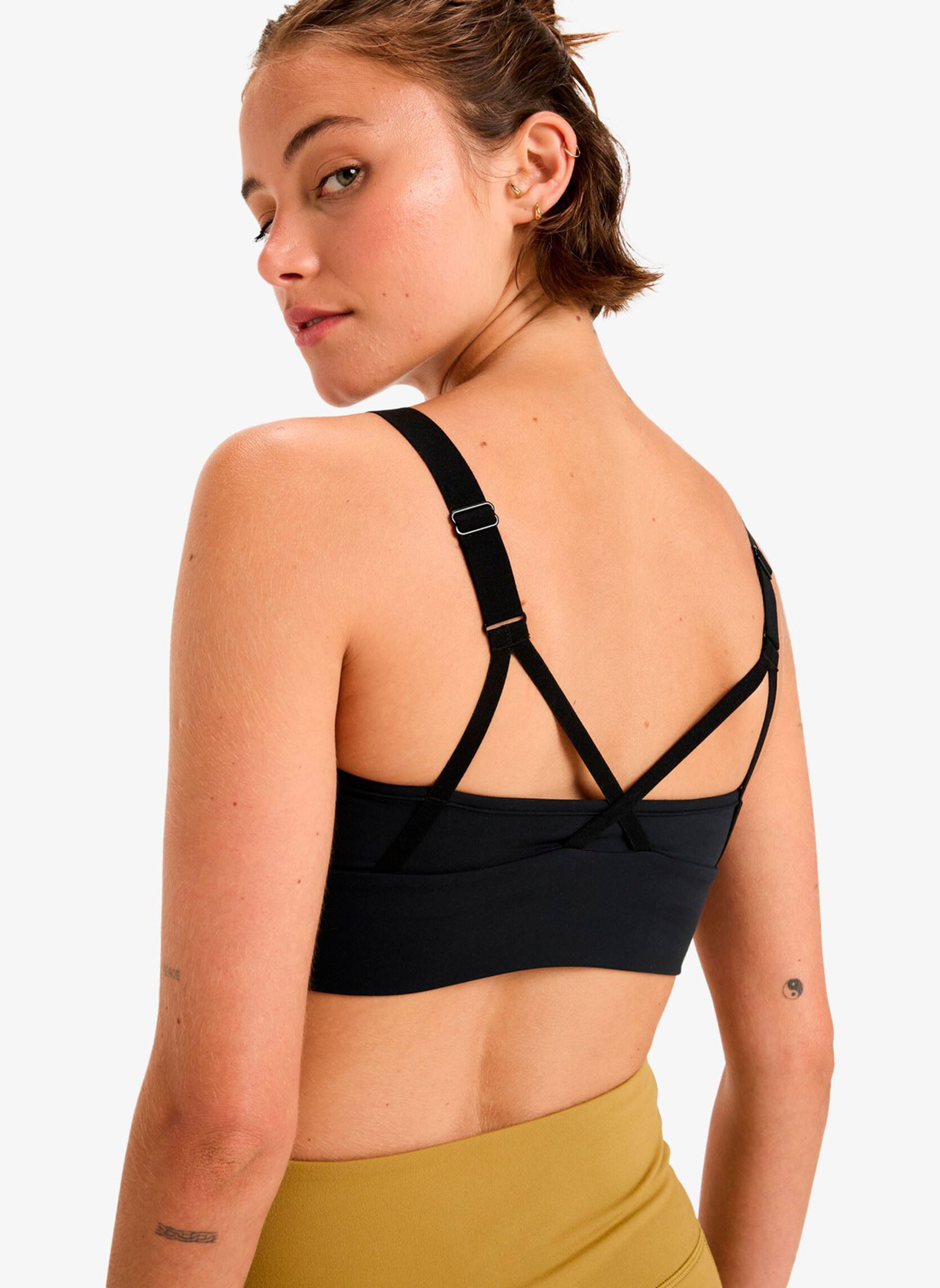 Hauts de maillot brassière Heart Into It Attitude Bra femme noir Roxy Hauts de maillot brassière Heart Into It Attitude Bra femme noir ANTHRACITE