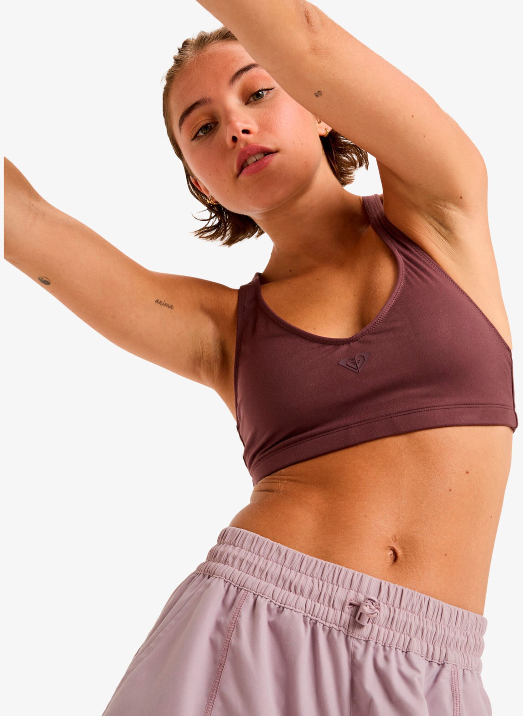 Bralette-Bikinioberteile Heart Into It Bra damen violett Roxy Bralette-Bikinioberteile Heart Into It Bra damen violett HUCKLEBERRY