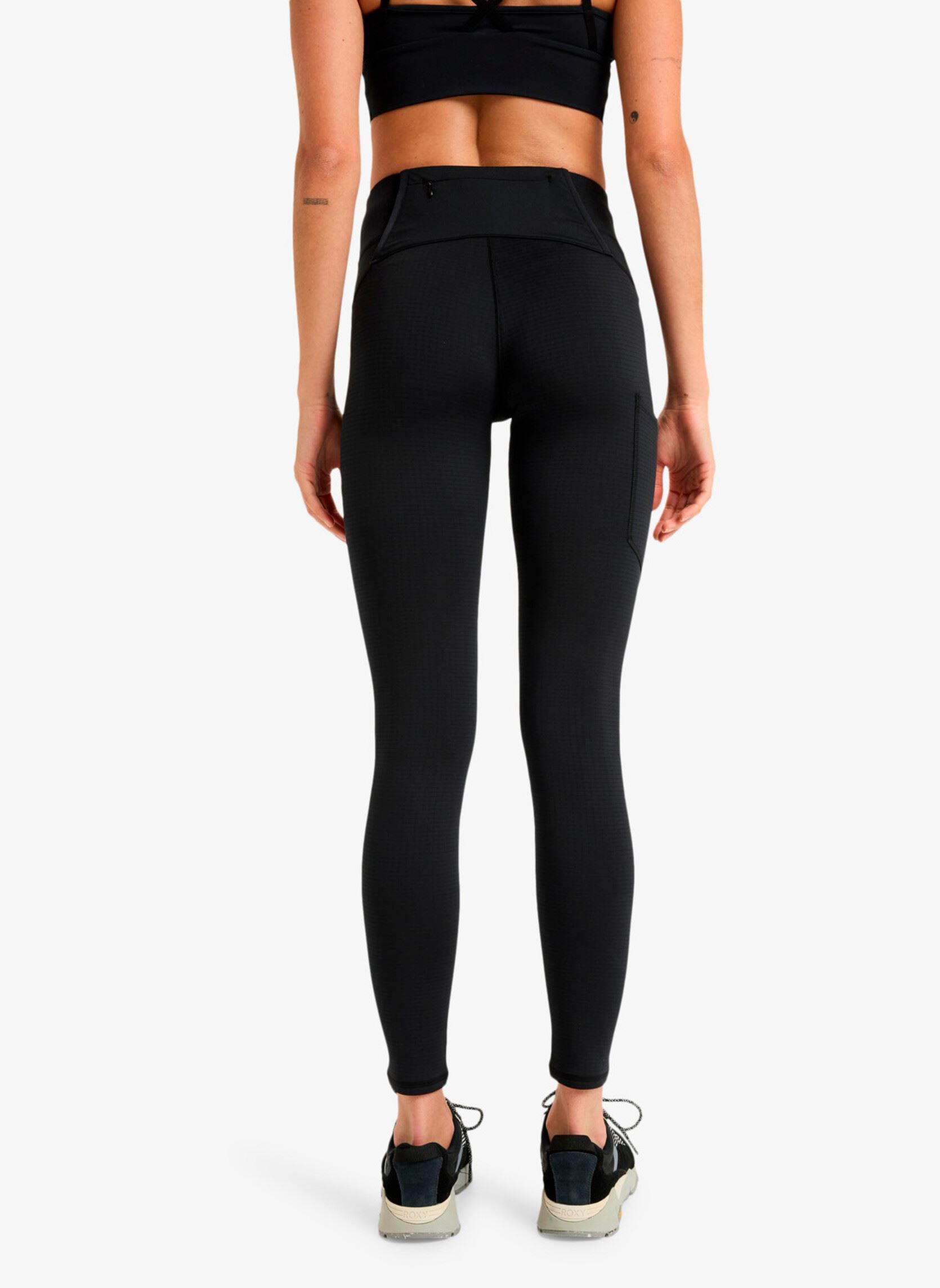 Leggings Waves Of Warmth Tech Pants dames zwart Roxy Leggings Waves Of Warmth Tech Pants dames zwart ANTHRACITE