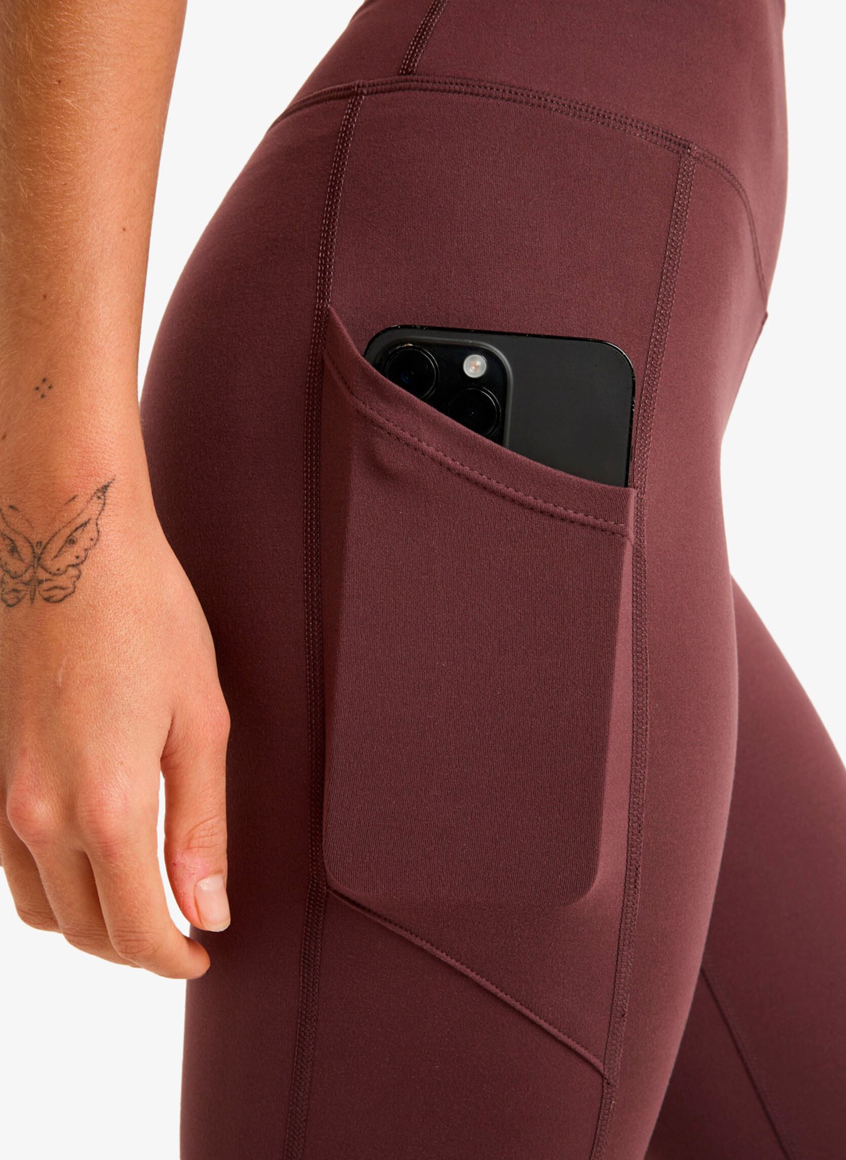 Leggings Heart Into It Ankle Legging dames paars Roxy Leggings Heart Into It Ankle Legging dames paars HUCKLEBERRY