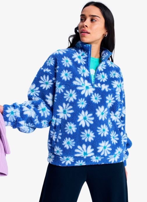 Roxy Pulls polaire Jive Talking Bonded femme bleu