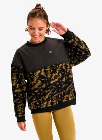 Pulls polaire Waves Of Warmth Layered Crew femme noir Roxy Pulls polaire Waves Of Warmth Layered Crew femme noir ANTHRACITE BIG FLOWERS
