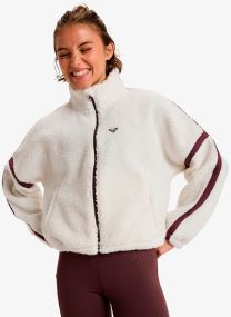 Fleece-Pullover Boundless Spirit Zippered damen weiß Roxy Fleece-Pullover Boundless Spirit Zippered damen weiß WHISPER WHITE