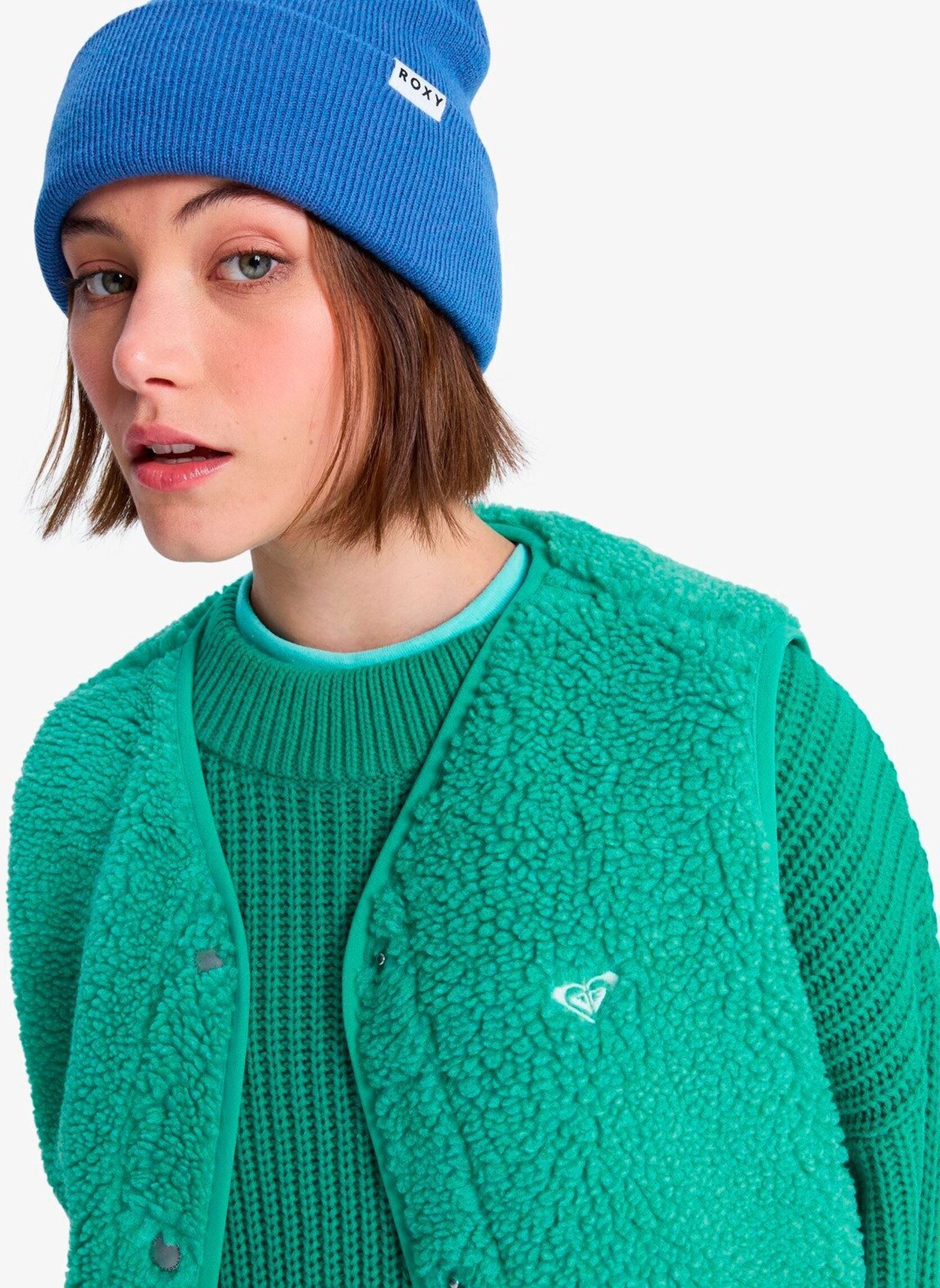 Bodywarmer Iconic Town Vest dames groen Roxy Bodywarmer Iconic Town Vest dames groen SEA GREEN