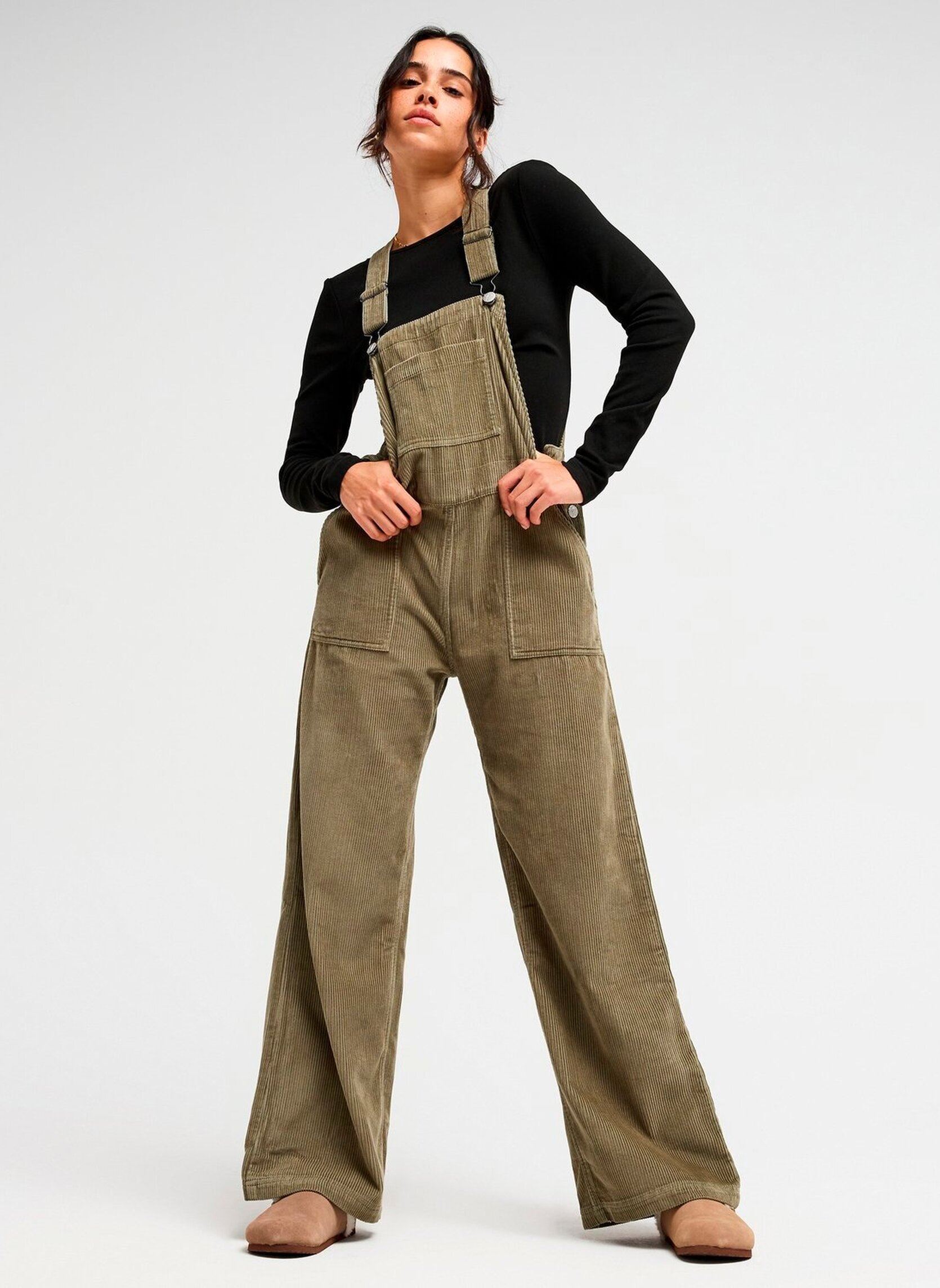 Salopettes Trailblazer Overall femme kaki Roxy Salopettes Trailblazer Overall femme kaki OIL GREEN