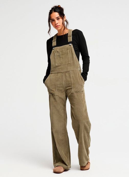 Roxy Salopettes Trailblazer Overall femme kaki