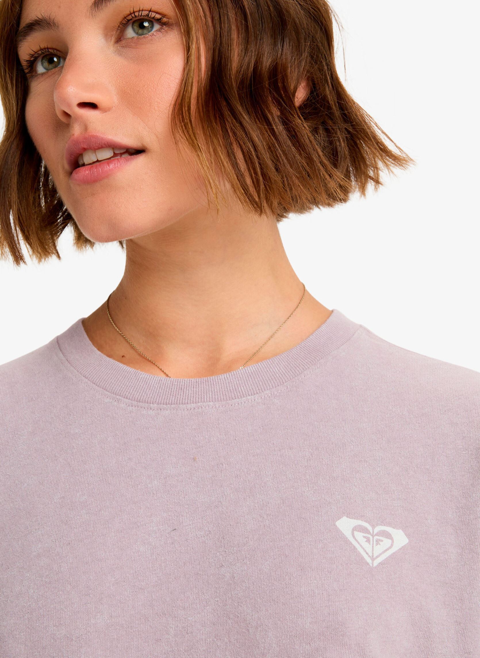 Tee-shirts manches longues Hangloose Washed Ls femme violet Roxy Tee-shirts manches longues Hangloose Washed Ls femme violet NIRVANA