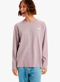 Tee-shirts manches longues Hangloose Washed Ls femme violet Roxy Tee-shirts manches longues Hangloose Washed Ls femme violet NIRVANA