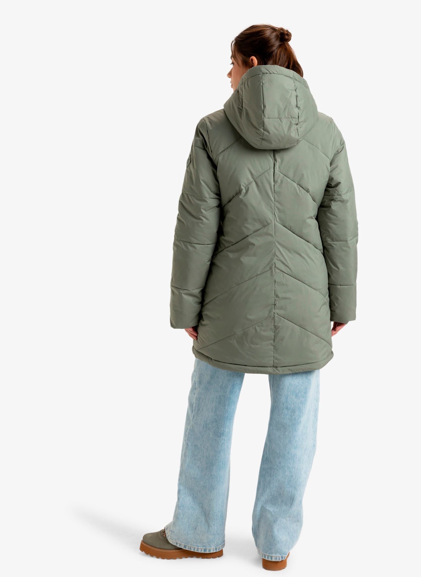 Gewatteerde jassen Better Weather dames groen Roxy Gewatteerde jassen Better Weather dames groen AGAVE GREEN