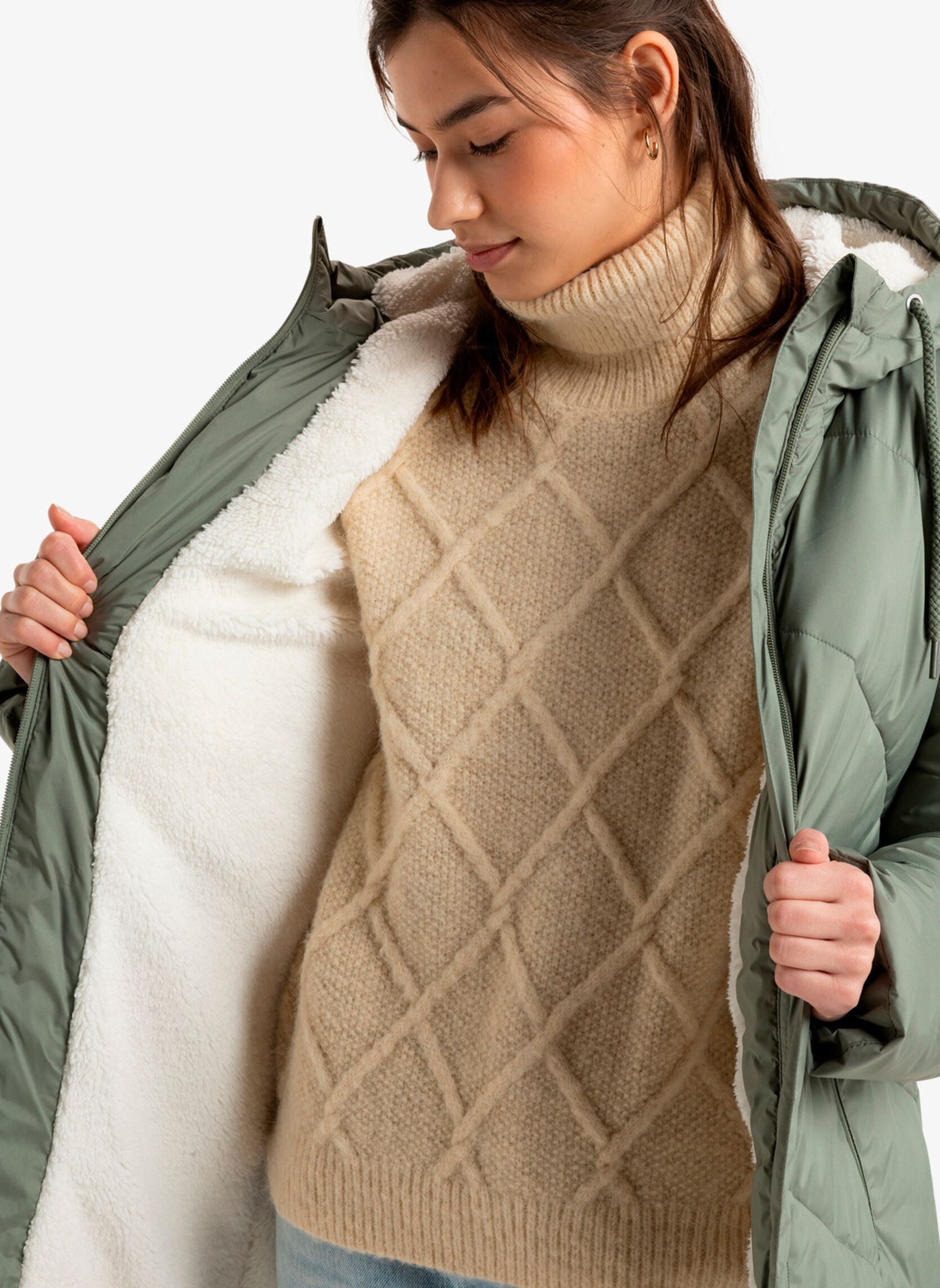 Gewatteerde jassen Better Weather dames groen Roxy Gewatteerde jassen Better Weather dames groen AGAVE GREEN