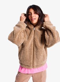 Fleece-Pullover City Track damen braun