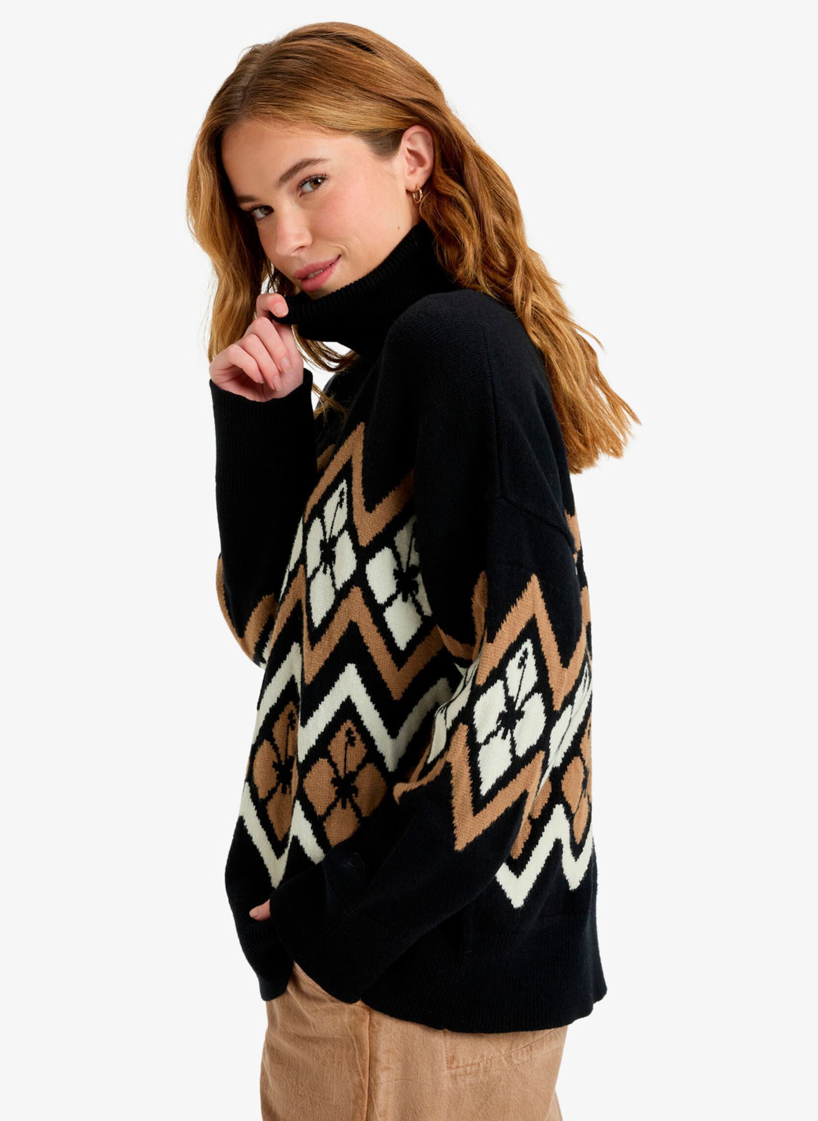 Pullover Saltwater Lover damen schwarz Roxy Pullover Saltwater Lover damen schwarz ANTHRACITE