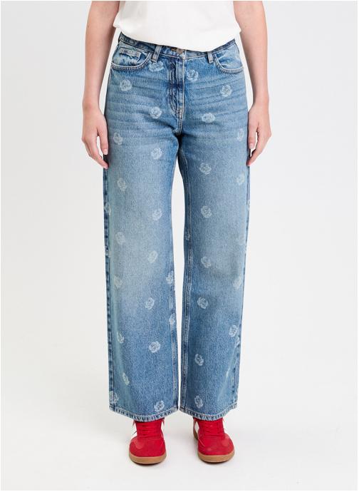 Cache Cache Jeans droit DELNO-BRIT femme bleu