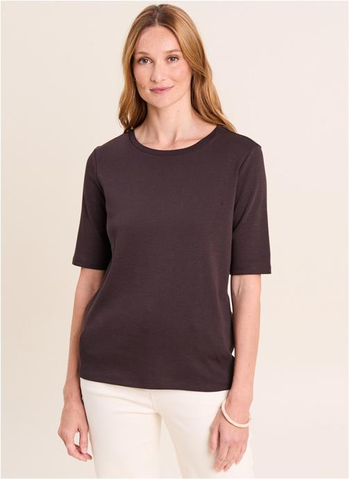 Bréal Tee-shirts TECOLTINEW femme marron