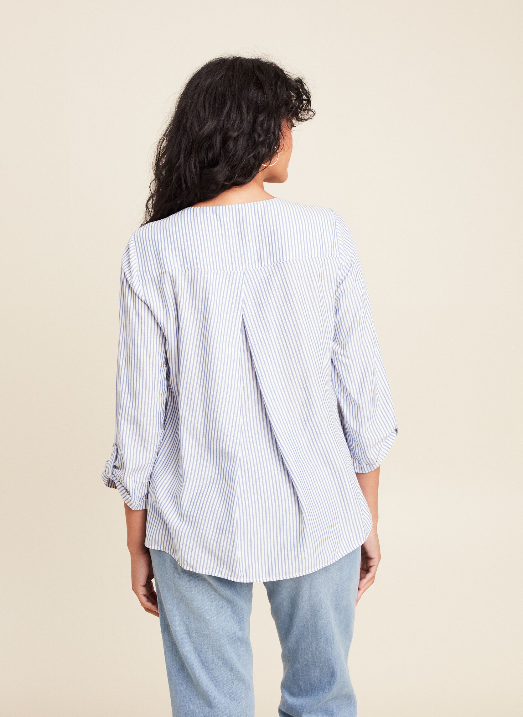 Blouses CEKUSTRIPE femme bleu Bréal Blouses CEKUSTRIPE femme bleu Bleu