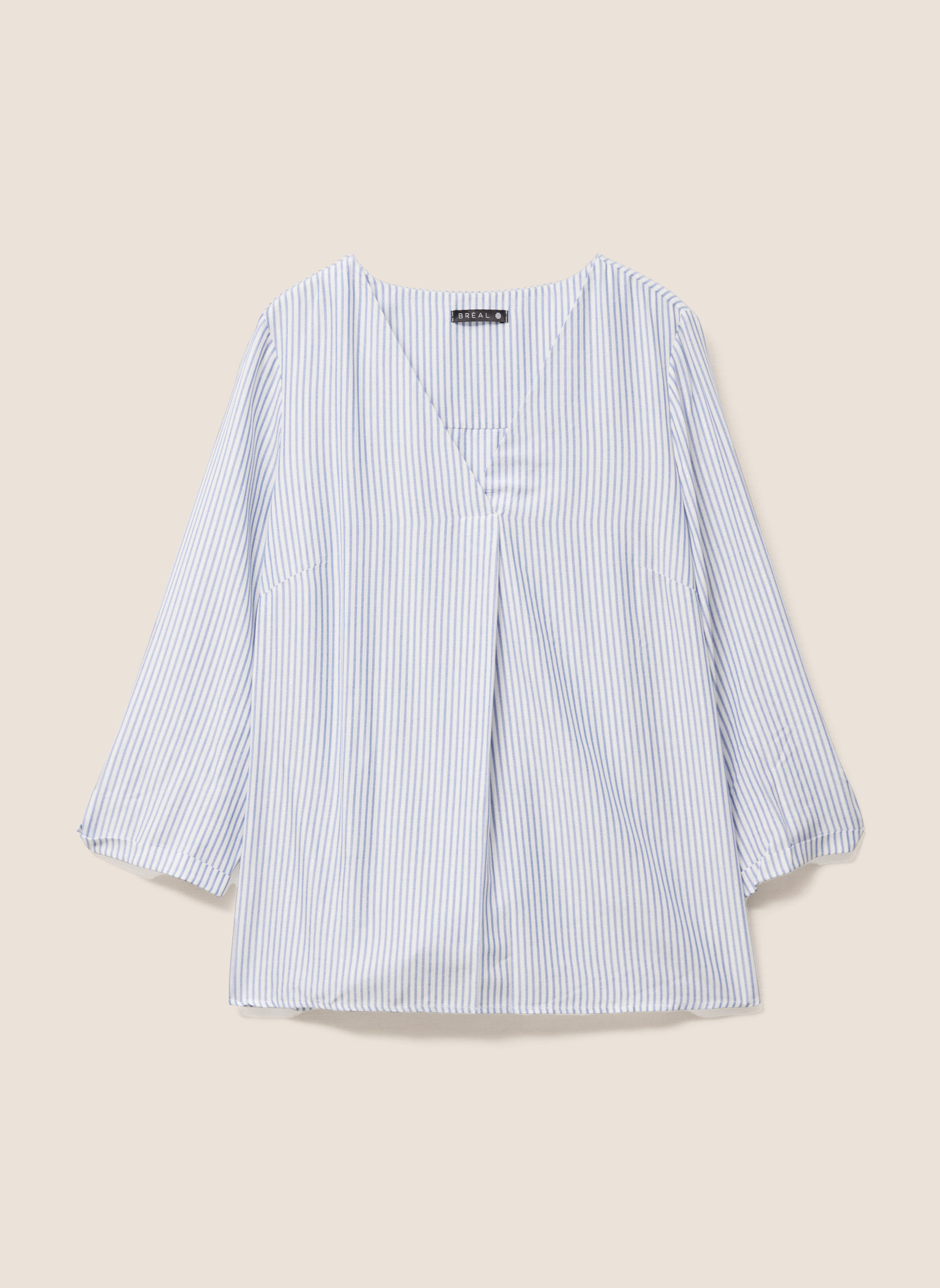 Blouses CEKUSTRIPE femme bleu Bréal Blouses CEKUSTRIPE femme bleu Bleu