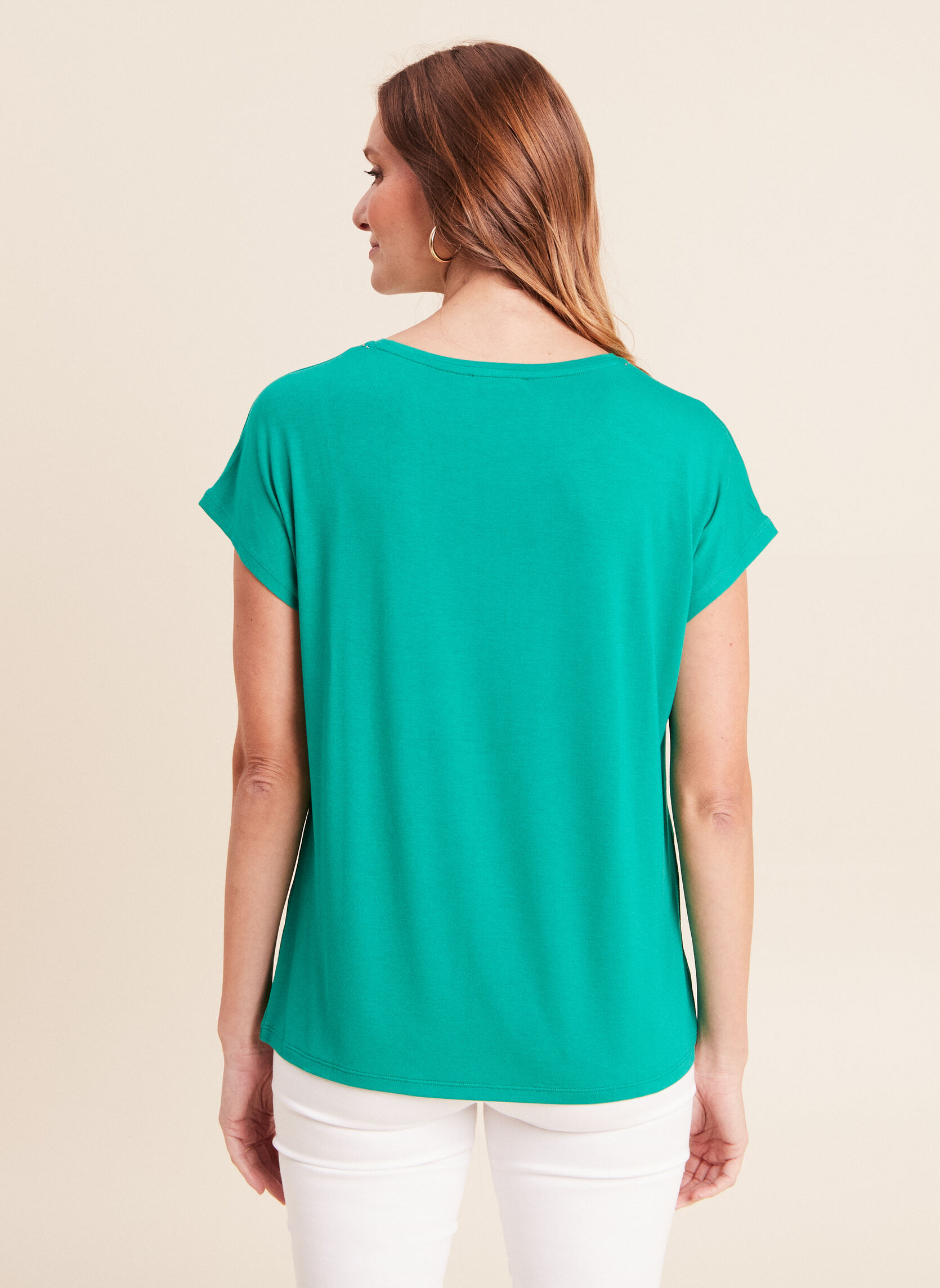 Tee-shirts TIPRAICHAINE femme vert Bréal Tee-shirts TIPRAICHAINE femme vert Vert fluo
