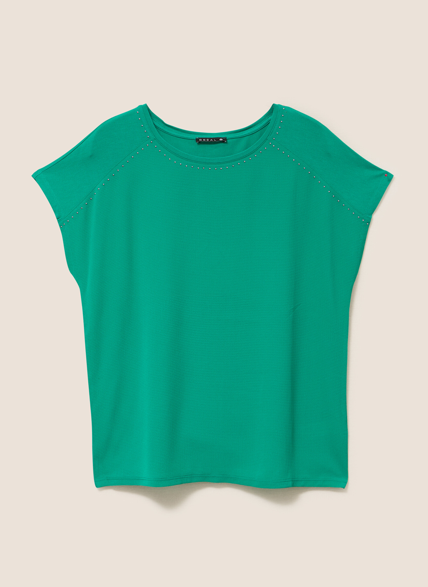 Tee-shirts TIPRAICHAINE femme vert Bréal Tee-shirts TIPRAICHAINE femme vert Vert fluo
