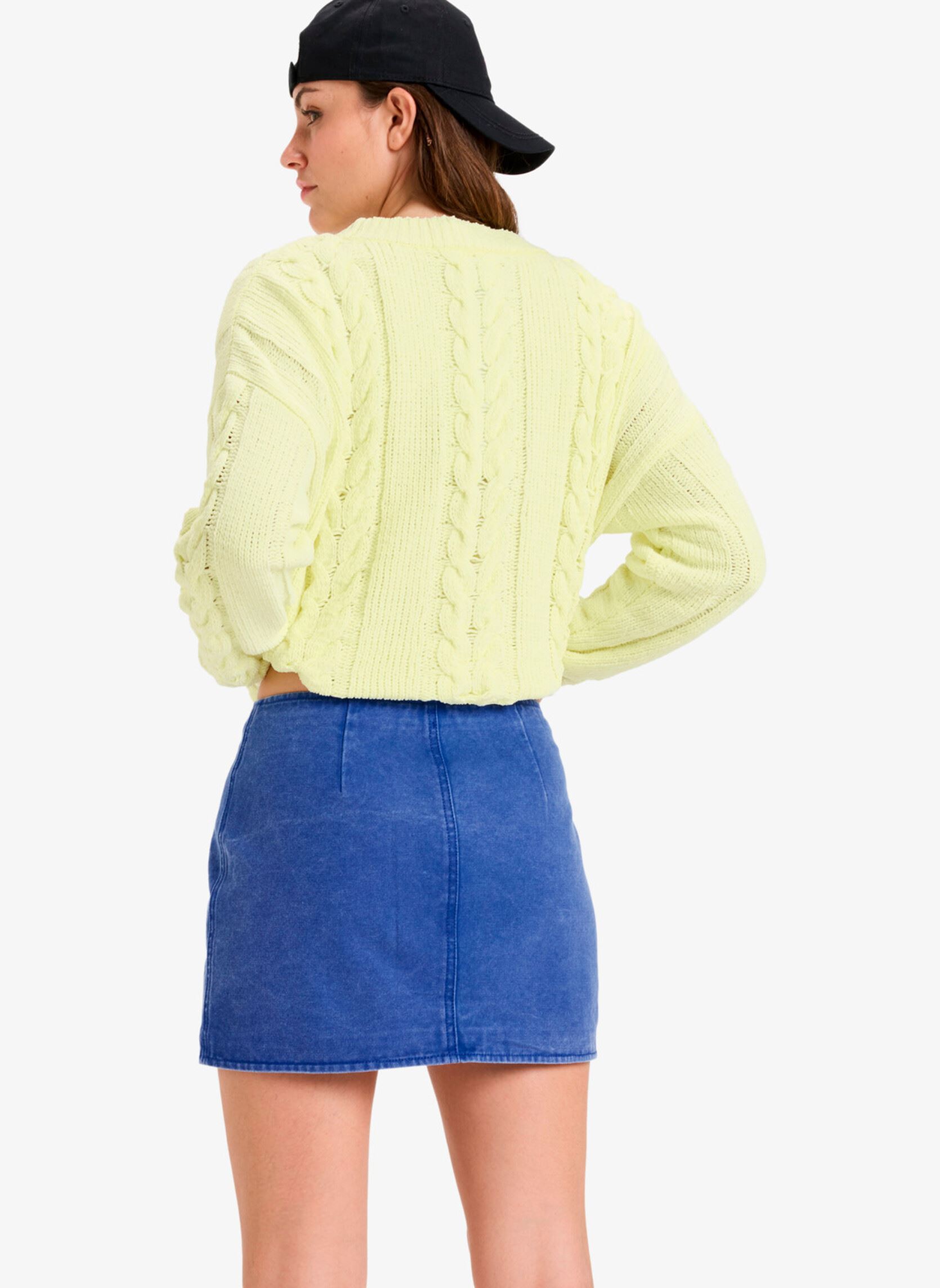 Korte rokken Chloe Kim Mini Moto Skirt dames blauw Roxy Korte rokken Chloe Kim Mini Moto Skirt dames blauw DAZZLING BLUE