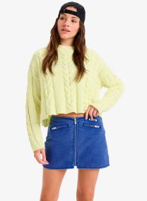 Korte rokken Chloe Kim Mini Moto Skirt dames blauw